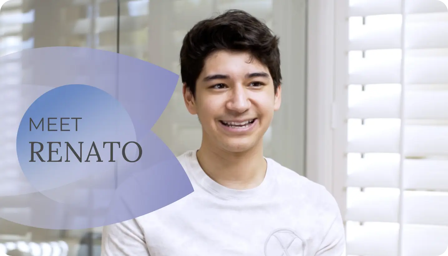 Renato, patient at exceptional dentistry